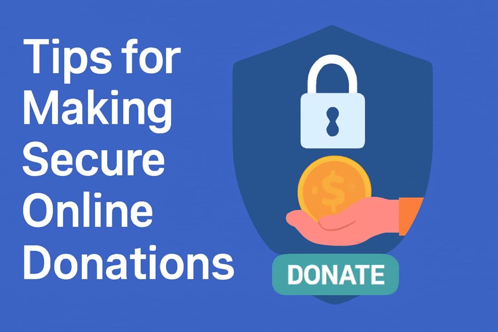 Tips for Making Secure Online Donations