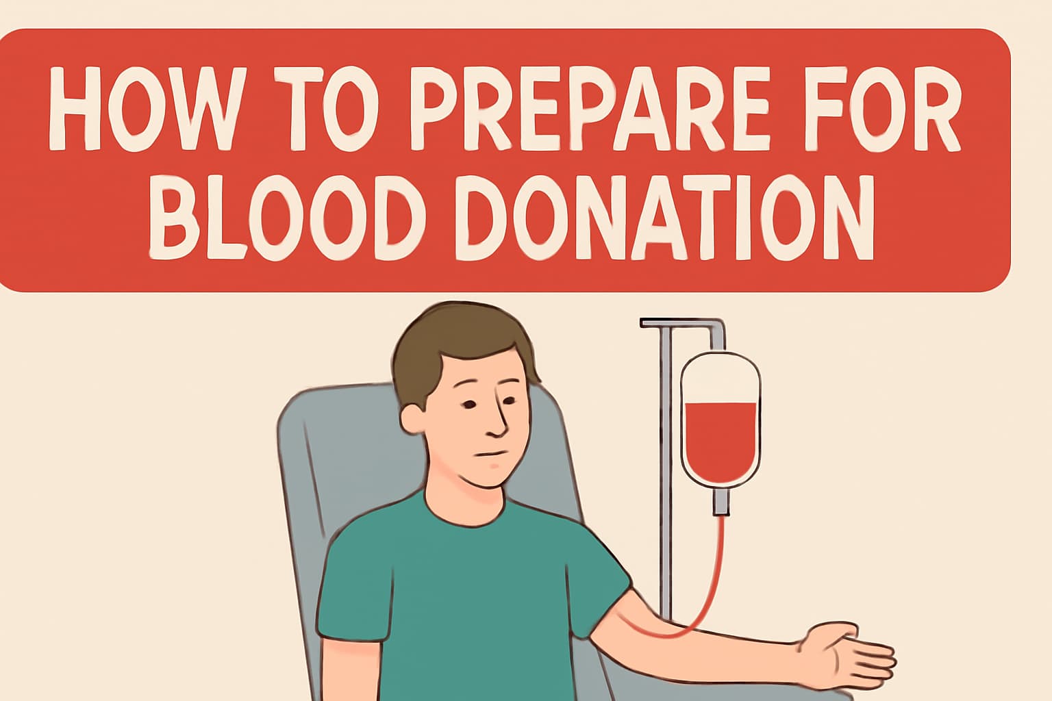 how to prepare for blood donation